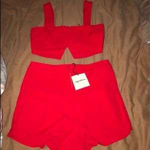 Red Superdown Set